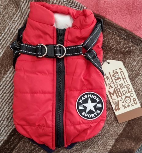 PetGishi™ Dog jacket With Built-in Harness photo review
