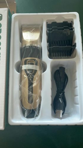 Click to view full screen Rechargeable PetPro™ Grooming Kit photo review
