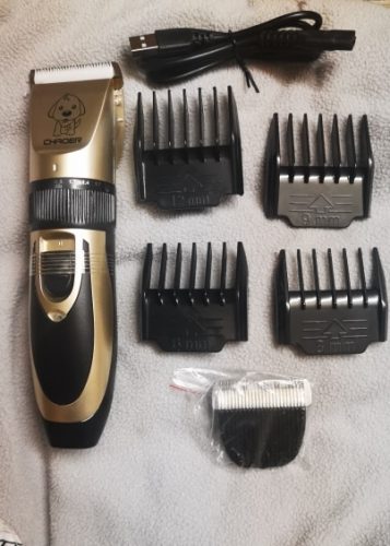 Click to view full screen Rechargeable PetPro™ Grooming Kit photo review