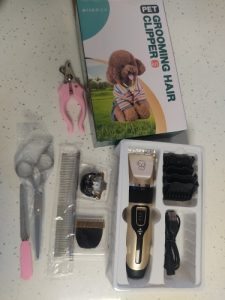 Click to view full screen Rechargeable PetPro™ Grooming Kit photo review