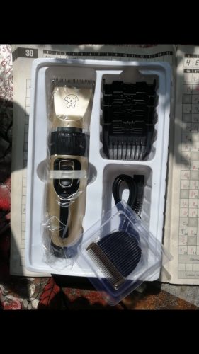 Click to view full screen Rechargeable PetPro™ Grooming Kit photo review