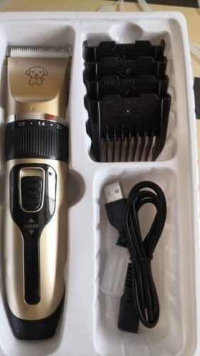 Click to view full screen Rechargeable PetPro™ Grooming Kit photo review