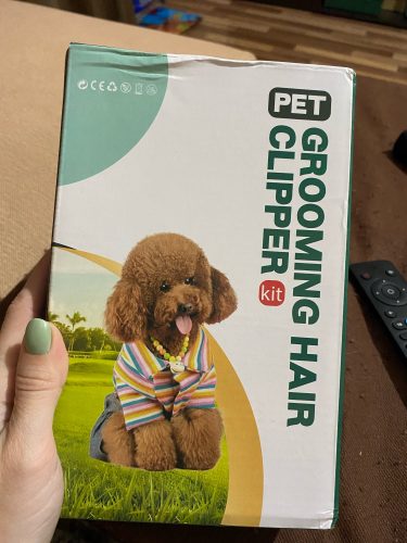 Click to view full screen Rechargeable PetPro™ Grooming Kit photo review