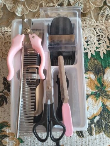 Click to view full screen Rechargeable PetPro™ Grooming Kit photo review