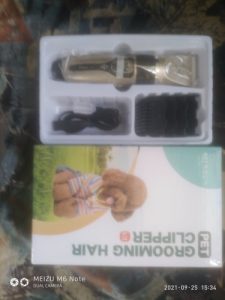 Click to view full screen Rechargeable PetPro™ Grooming Kit photo review