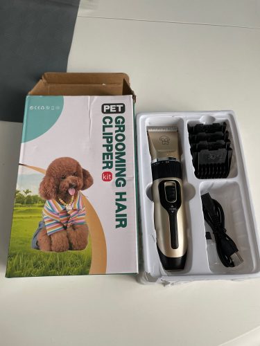Click to view full screen Rechargeable PetPro™ Grooming Kit photo review